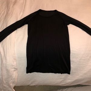 Black Long Sleeve Lululemon Top